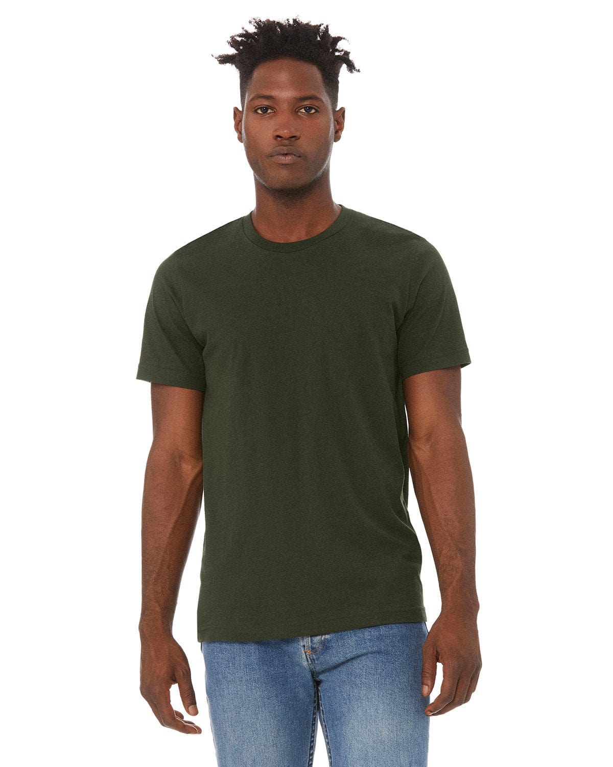 Bella Canvas T-Shirts XS / Dark Olive Bella+Canvas 3001C: Unisex Jersey T-Shirt