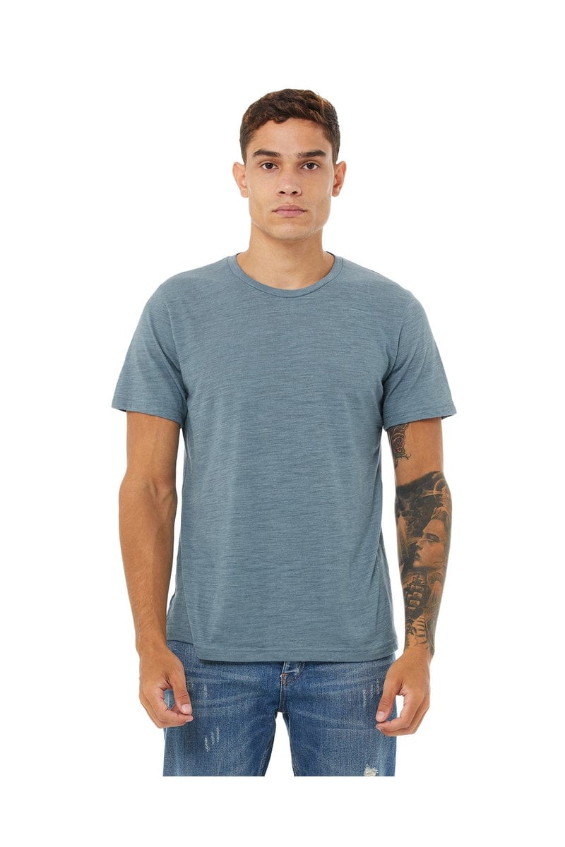 Bella Canvas T-Shirts XS / Denim Slub Bella+Canvas 3650:  Unisex Poly-Cotton Short-Sleeve T‑Shirt