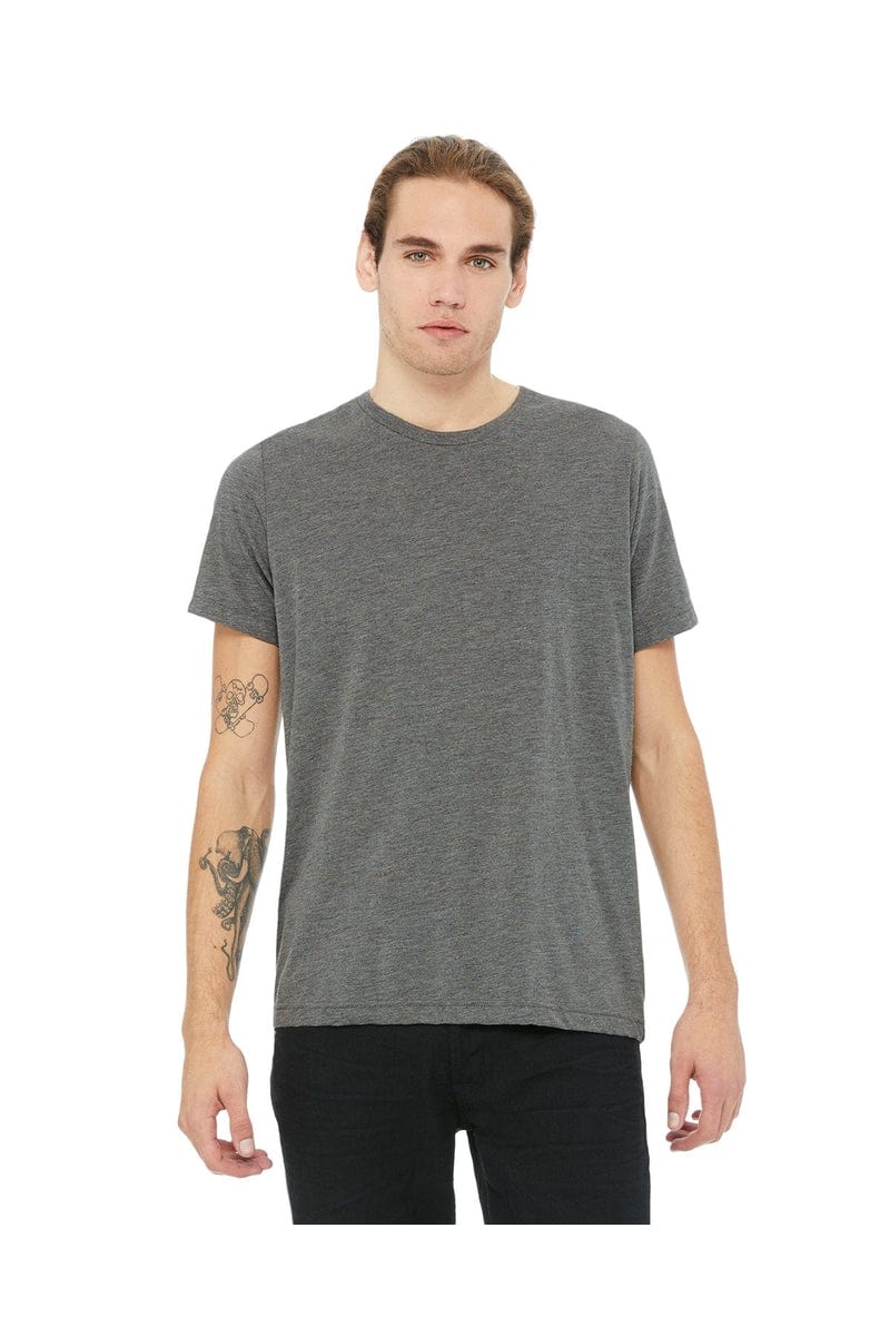 Bella Canvas T-Shirts XS / Dp Hthr Speckled Bella+Canvas 3650:  Unisex Poly-Cotton Short-Sleeve T‑Shirt