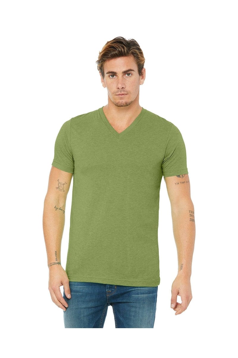 Bella Canvas T-Shirts XS / Heather Green Bella+Canvas 3005: Unisex Jersey Short-Sleeve V-Neck T‑Shirt