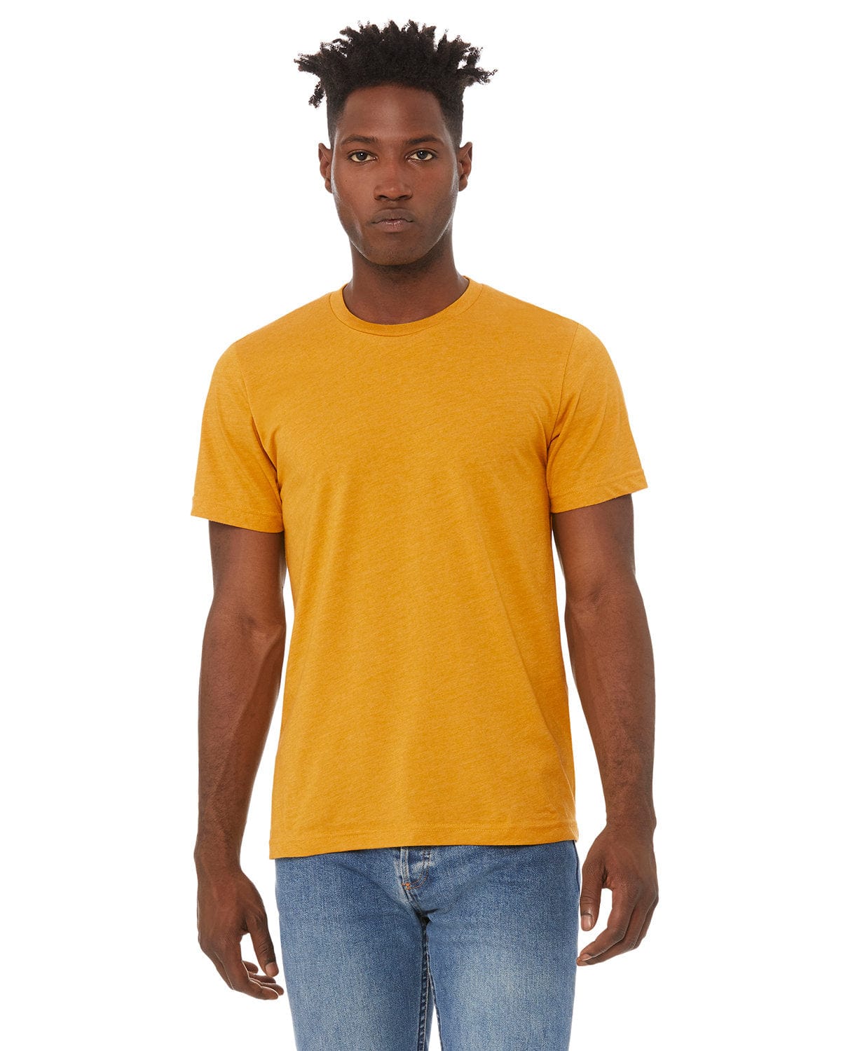 Bella Canvas T-Shirts XS / Heather Mustard Bella+Canvas 3001CVC: Unisex Heather CVC T-Shirt