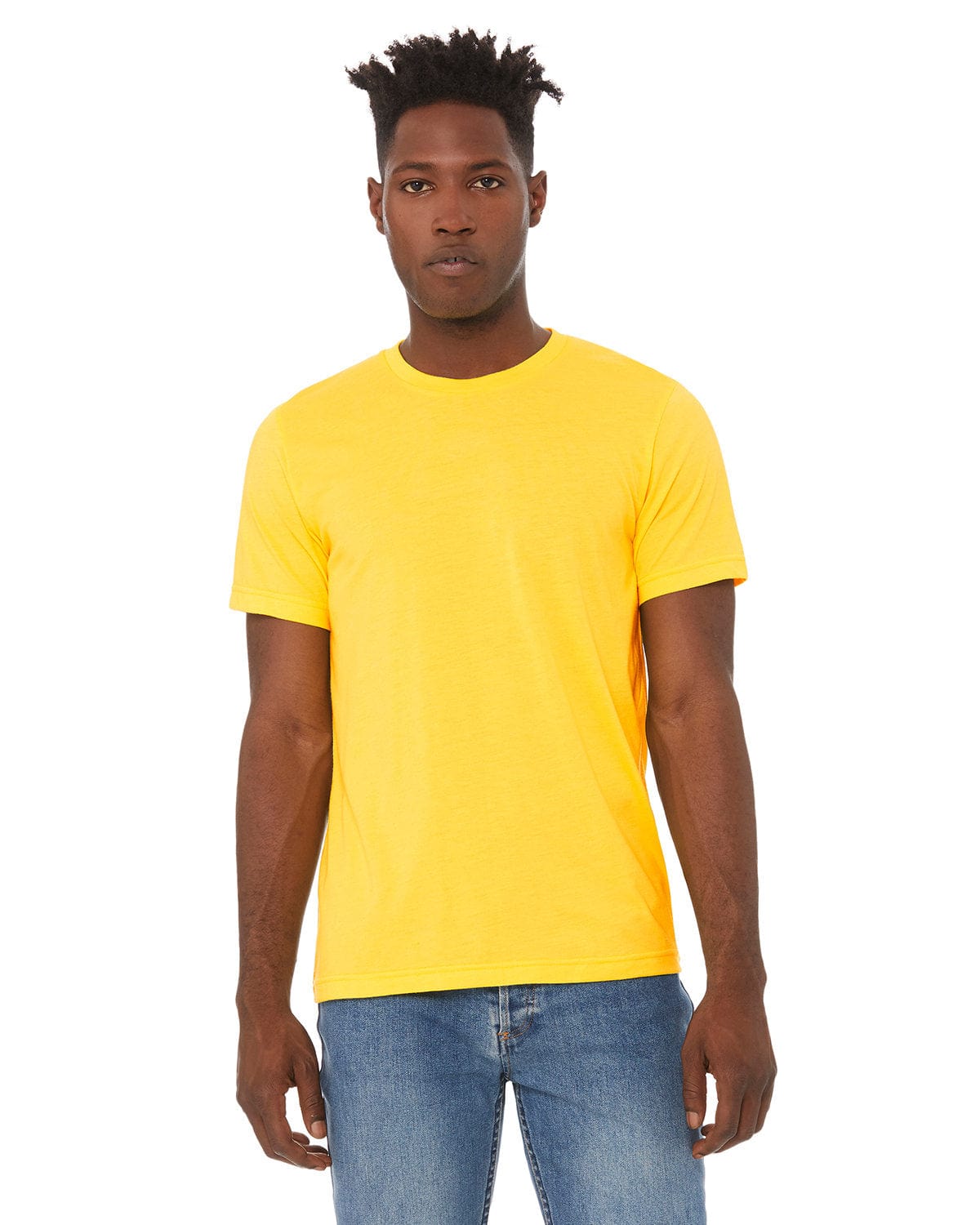 Bella Canvas T-Shirts XS / Heather Yellow Bella+Canvas 3001CVC: Unisex Heather CVC T-Shirt