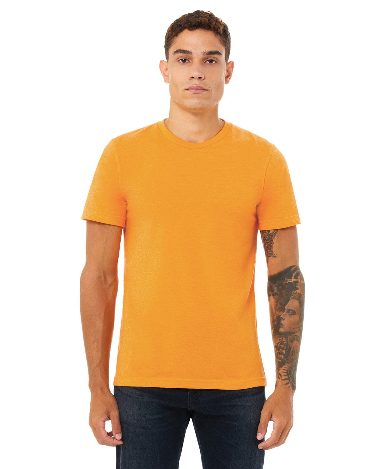 Bella Canvas T-Shirts XS / Hthr Marmalade Bella+Canvas 3001CVC: Unisex Heather CVC T-Shirt
