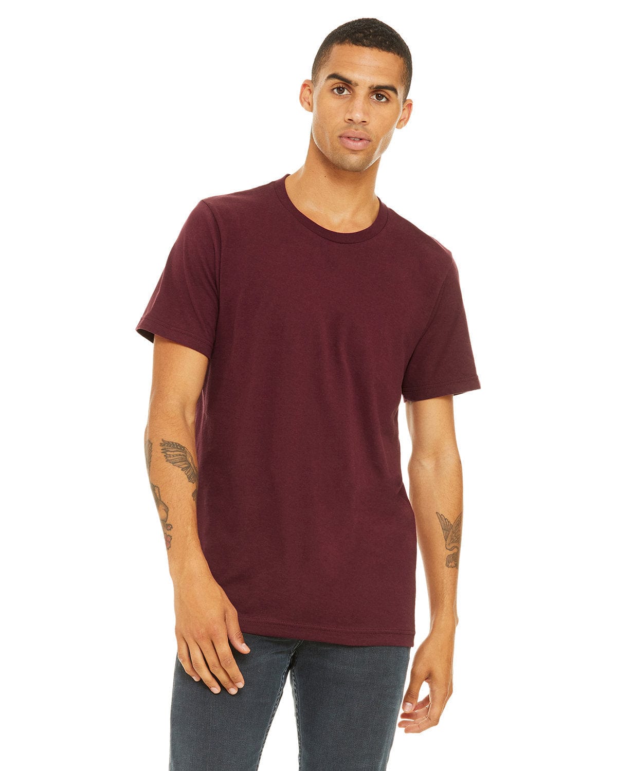 Bella Canvas T-Shirts XS / Maroon Bella+Canvas 3001C: Unisex Jersey T-Shirt