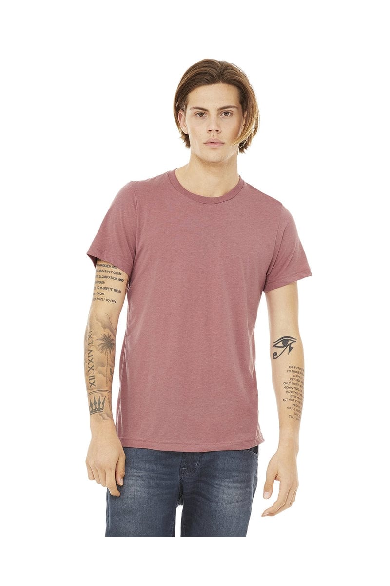 Bella Canvas T-Shirts XS / Mauve Triblend Bella+Canvas 3413C: Unisex Triblend T-Shirt