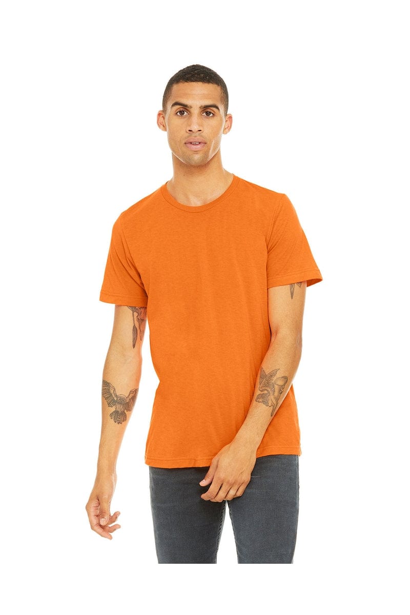 Bella Canvas T-Shirts XS / Neon Orange Bella + Canvas 3650: Unisex Poly-Cotton Short-Sleeve T‑Shirt