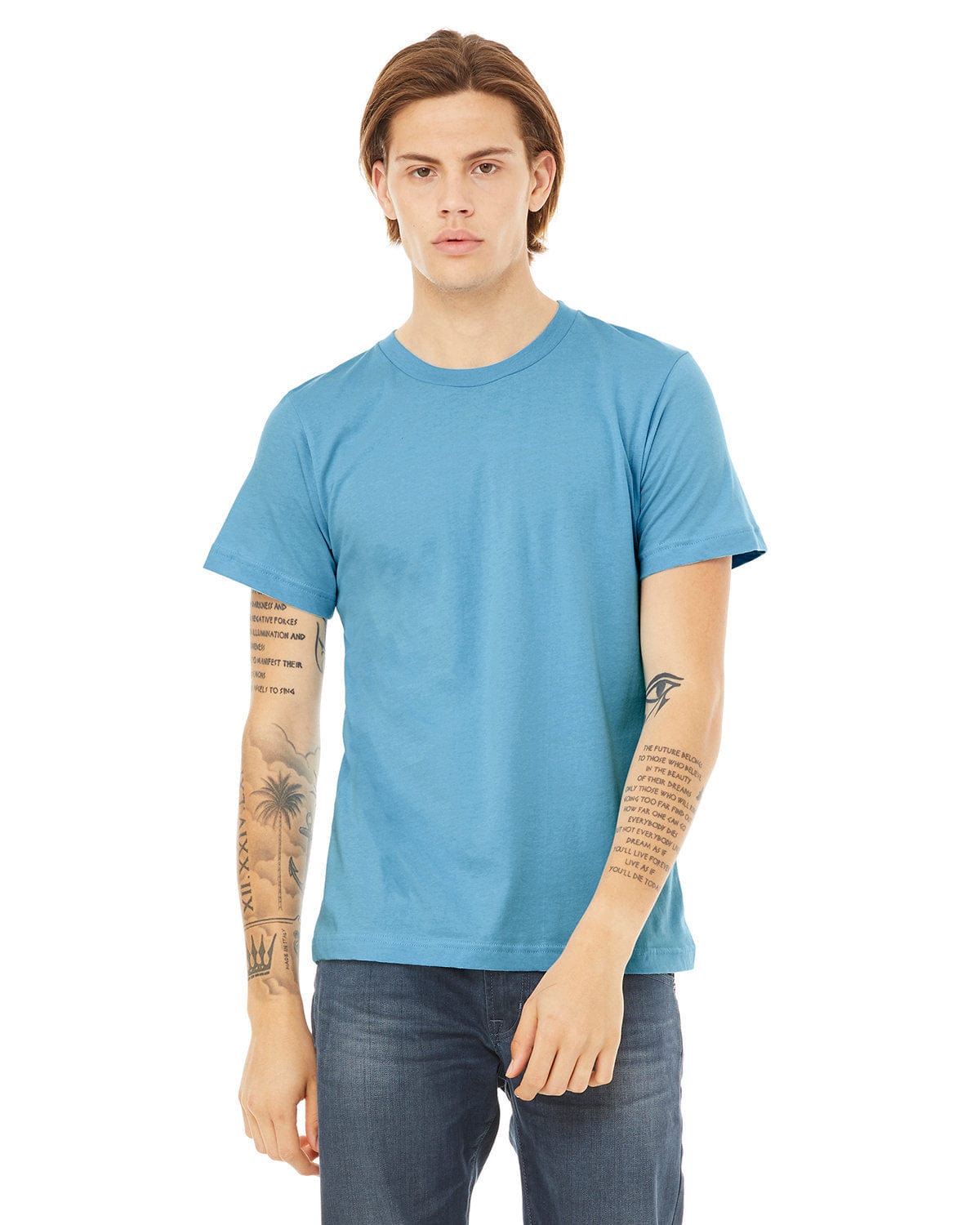 Bella Canvas T-Shirts XS / Ocean Blue Bella+Canvas 3001C: Unisex Jersey T-Shirt