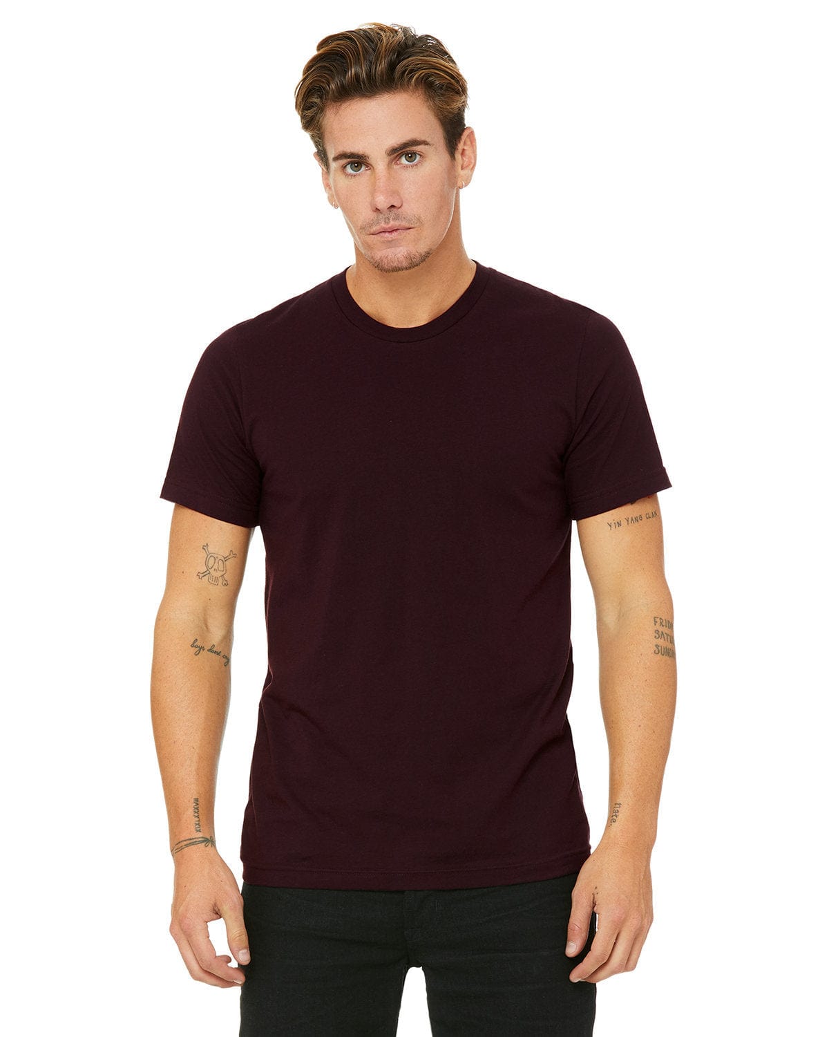 Bella Canvas T-Shirts XS / Oxblood Black Bella+Canvas 3001C: Unisex Jersey T-Shirt