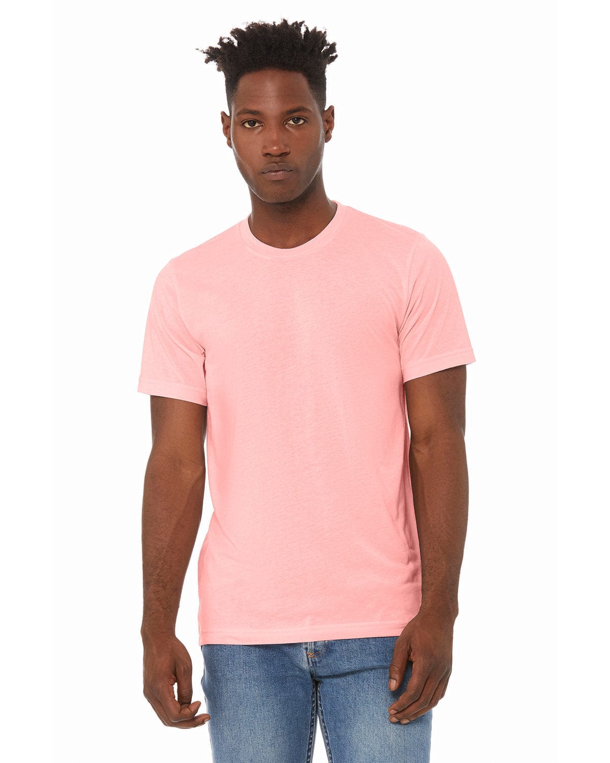 Bella Canvas T-Shirts XS / Pink Triblend Bella+Canvas 3413C: Unisex Triblend T-Shirt