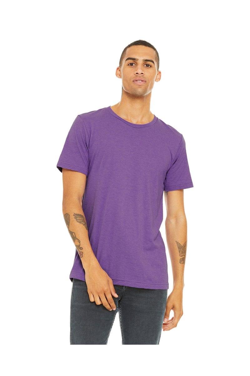 Bella Canvas T-Shirts XS / Purple Triblend Bella+Canvas 3413C: Unisex Triblend T-Shirt