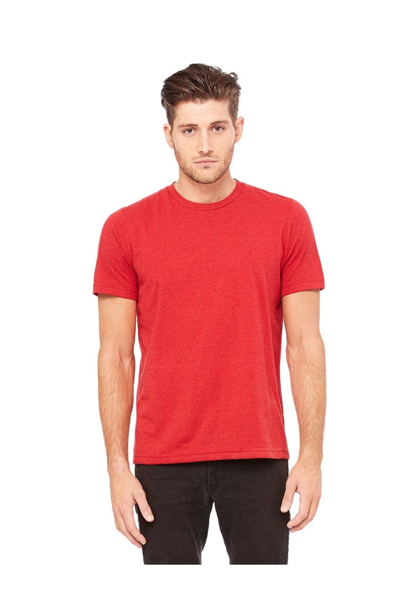 Bella Canvas T-Shirts XS / Red Speckled Bella+Canvas 3650:  Unisex Poly-Cotton Short-Sleeve T‑Shirt