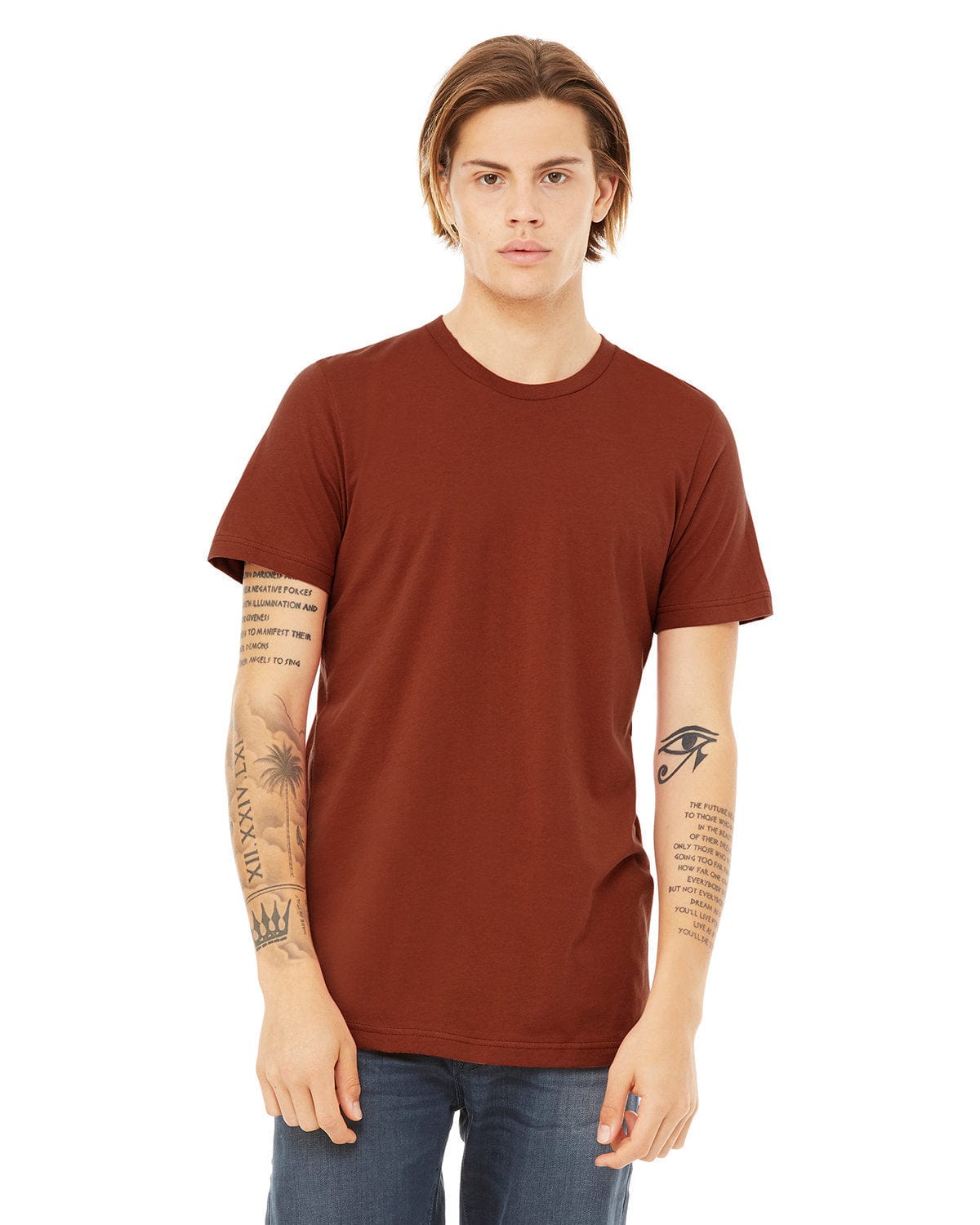 Bella Canvas T-Shirts XS / Rust Bella+Canvas 3001C: Unisex Jersey T-Shirt