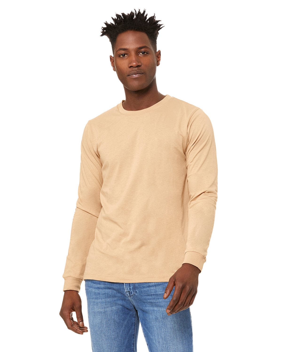 Bella Canvas T-Shirts XS / Sand Dune Bella+Canvas 3501: Unisex Jersey Long-Sleeve T-Shirt