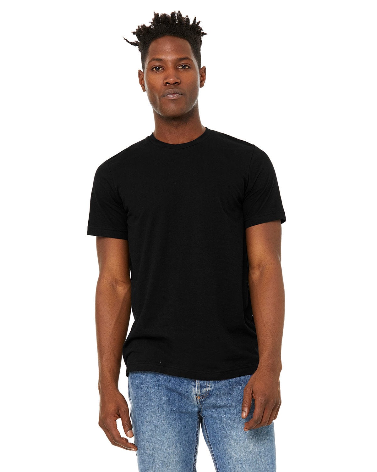 Bella Canvas T-Shirts XS / Solid Blk Blend Bella+Canvas 3301C: Unisex Sueded T-Shirt
