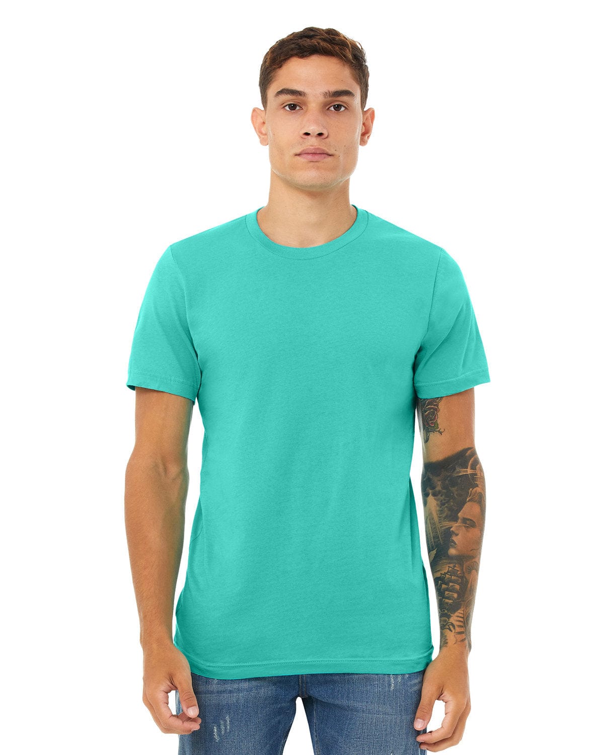 Bella Canvas T-Shirts XS / Teal Bella+Canvas 3001C: Unisex Jersey T-Shirt