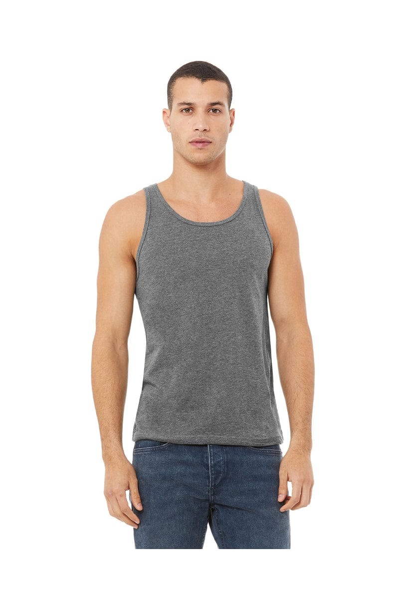 Bella Canvas Tank Tops 3XL / Deep Heather Bella+Canvas 3480: Unisex Jersey Tank
