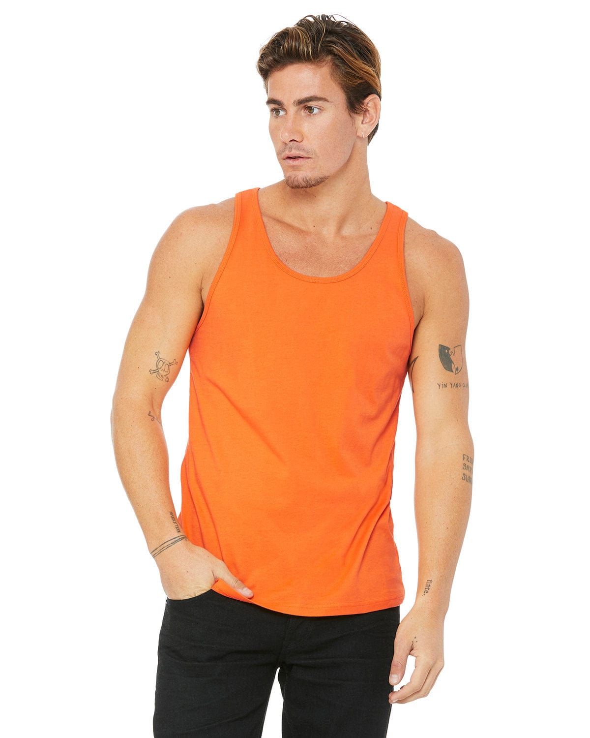 Bella Canvas Tank Tops 3XL / Orange Bella+Canvas 3480: Unisex Jersey Tank