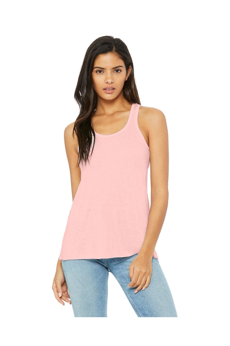 Bella Canvas Tank Tops 3XL / Soft Pink Bella+Canvas B8800: Ladies' Flowy Racerback Tank