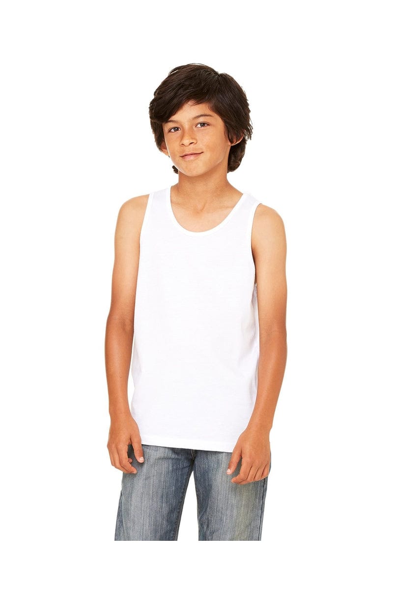 Bella Canvas Tank Tops Bella+Canvas 3480Y: Youth Jersey Tank