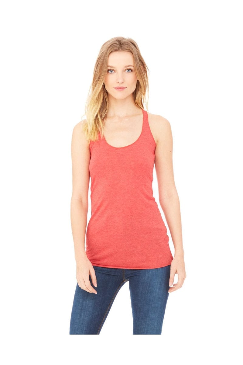Bella+Canvas 8430: Ladies' Triblend Racerback Tank in 