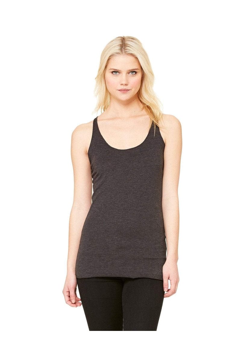 Bella+Canvas 8430: Ladies' Triblend Racerback Tank in 