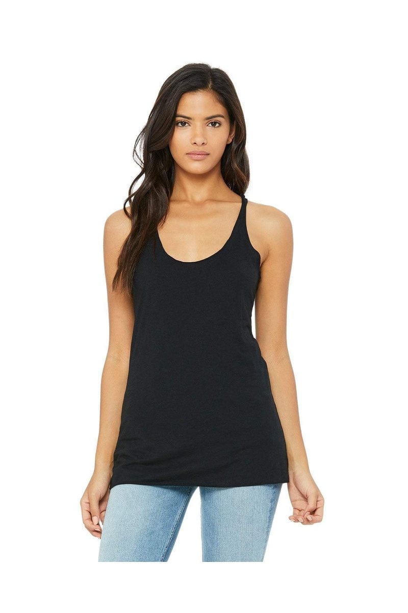 Bella+Canvas 8430: Ladies' Triblend Racerback Tank in 