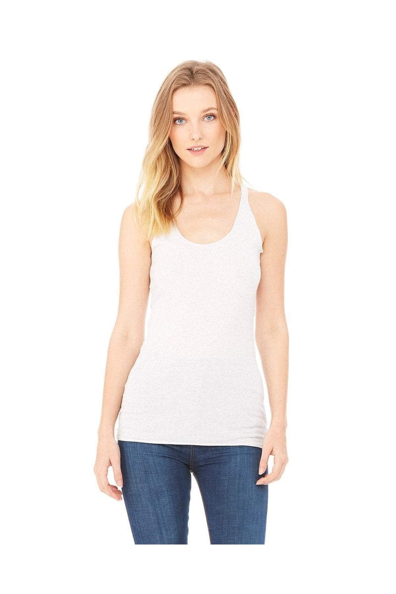Bella+Canvas 8430: Ladies' Triblend Racerback Tank in 