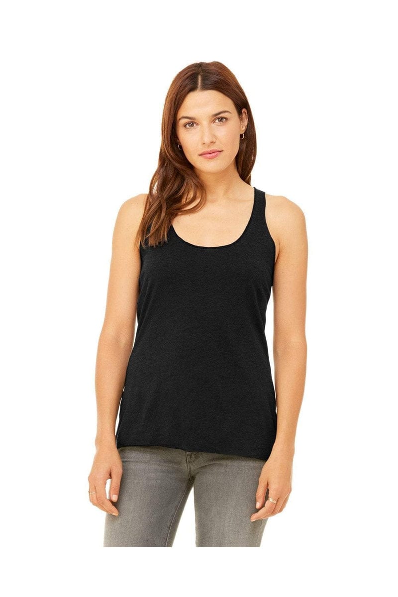 Bella+Canvas 8430: Ladies' Triblend Racerback Tank in 