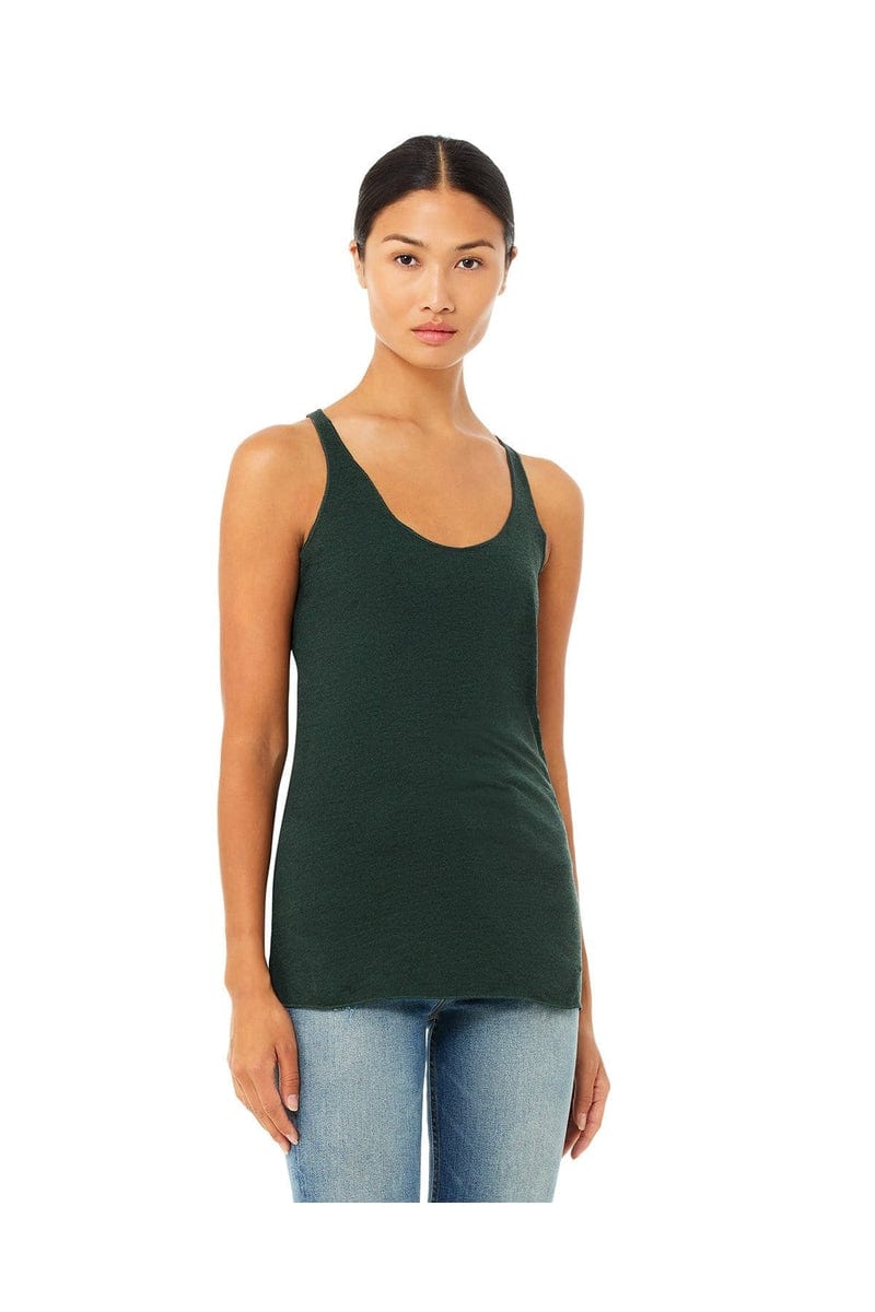 Bella+Canvas 8430: Ladies' Triblend Racerback Tank in 