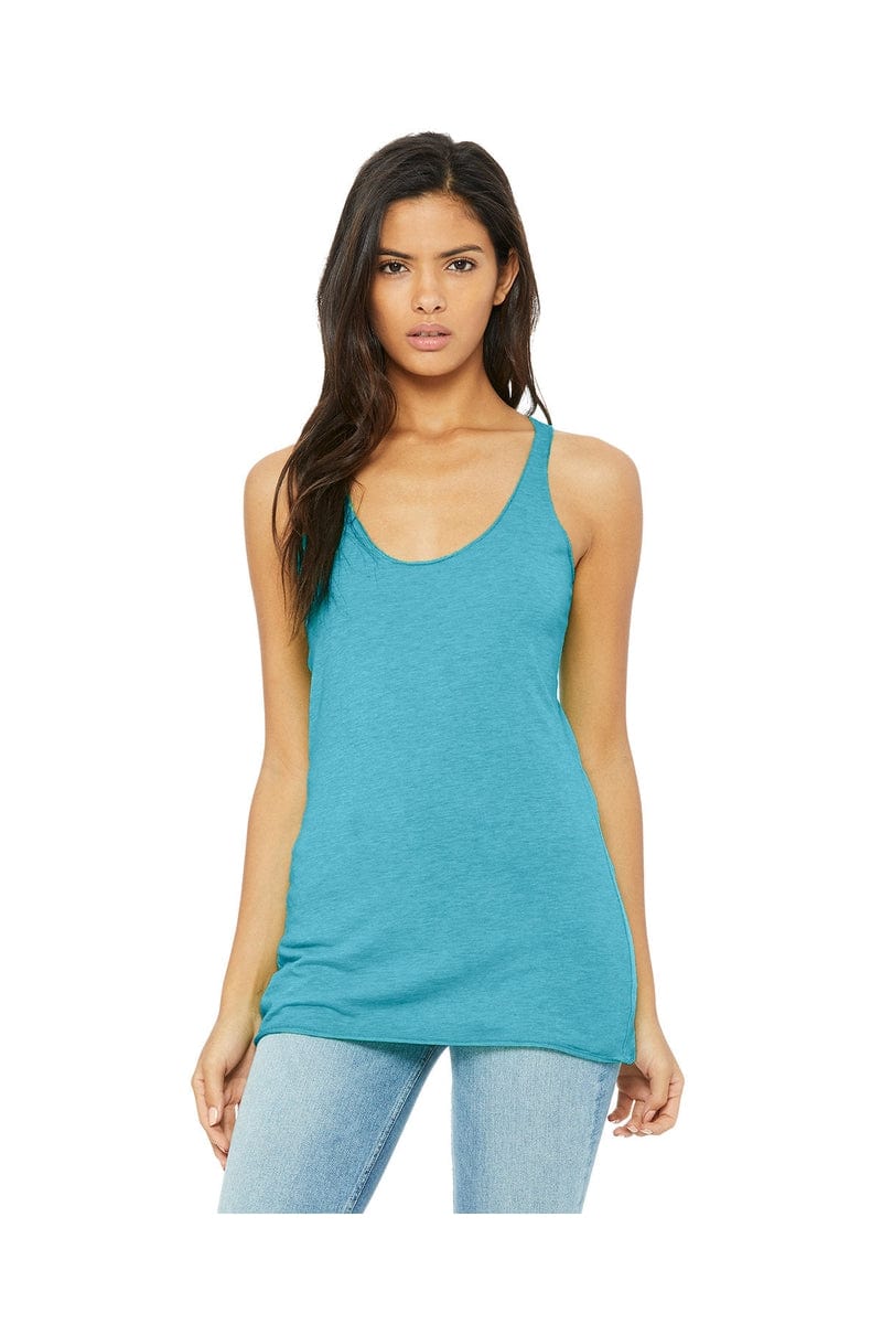 Bella+Canvas 8430: Ladies' Triblend Racerback Tank in 