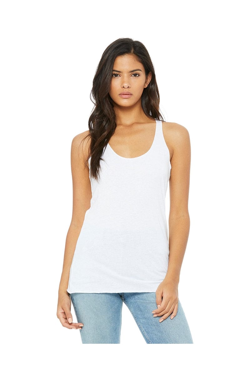 Bella+Canvas 8430: Ladies' Triblend Racerback Tank in 
