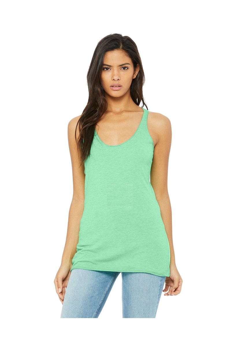Bella+Canvas 8430: Ladies' Triblend Racerback Tank in 