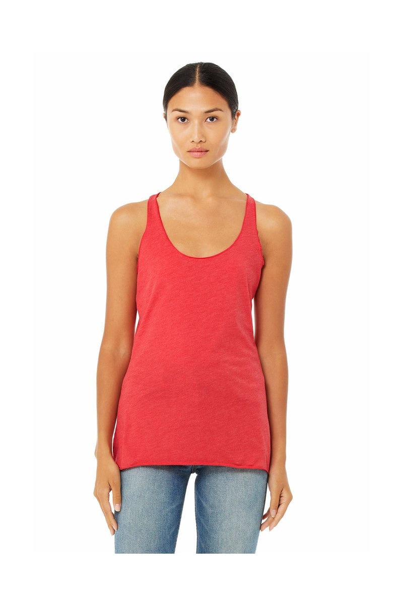 Bella+Canvas 8430: Ladies' Triblend Racerback Tank in 
