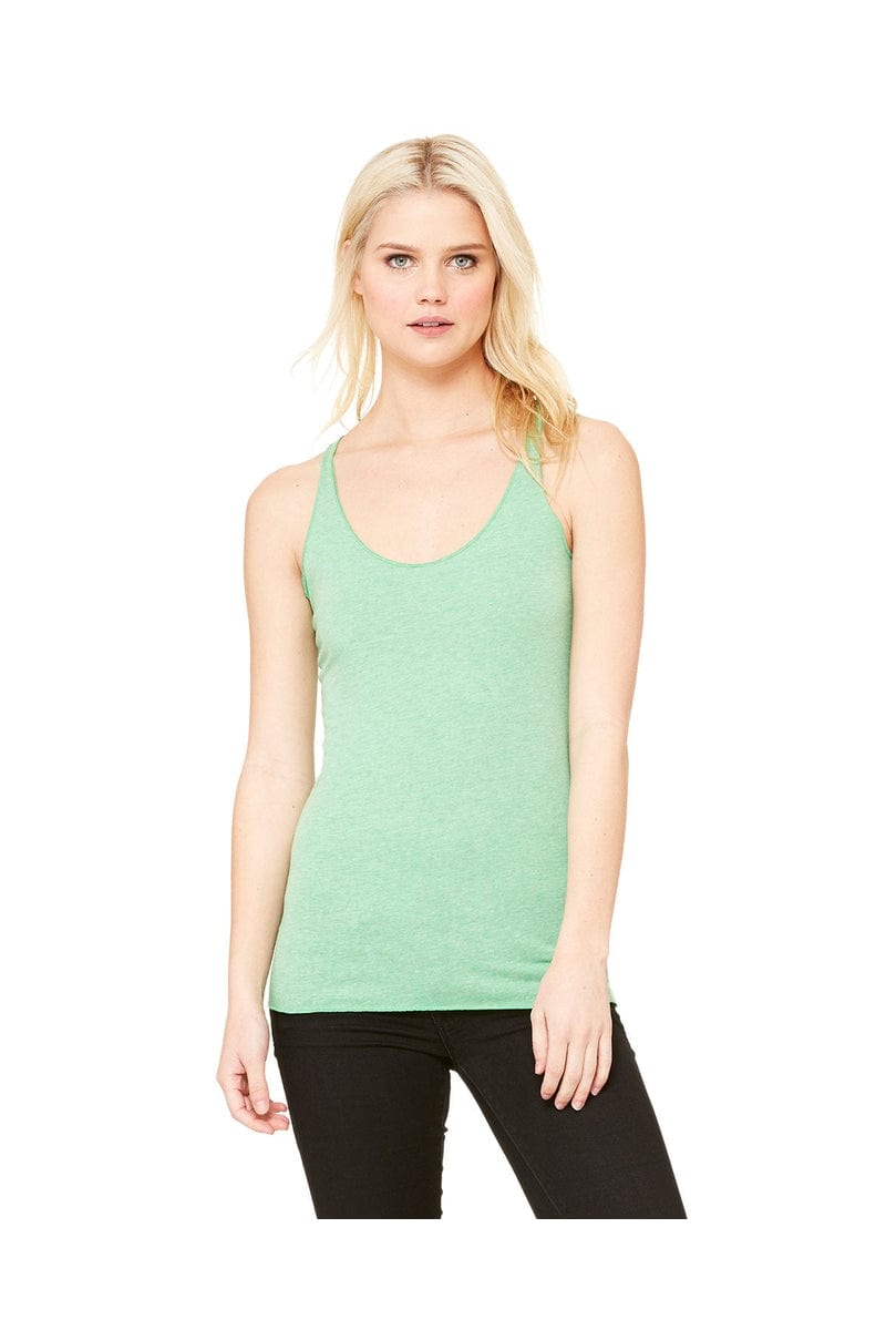 Bella+Canvas 8430: Ladies' Triblend Racerback Tank in 