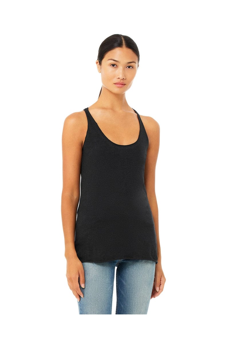 Bella+Canvas 8430: Ladies' Triblend Racerback Tank in 
