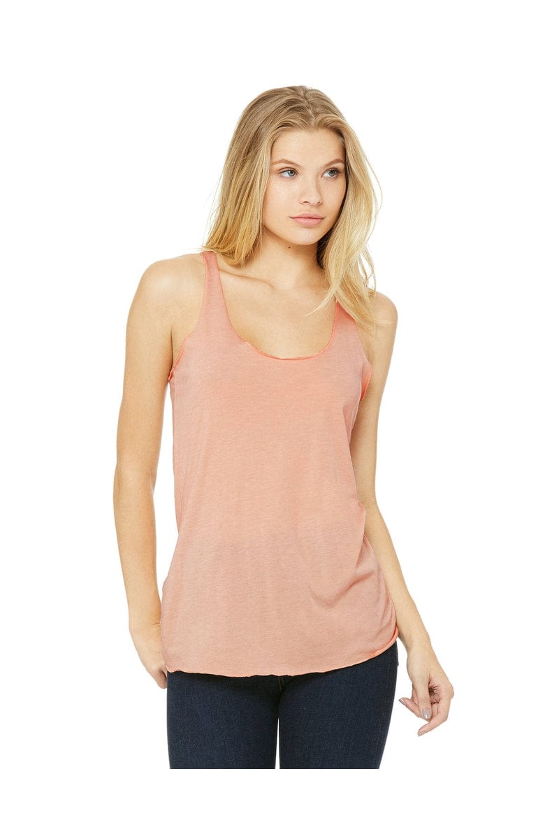Bella+Canvas 8430: Ladies' Triblend Racerback Tank in 
