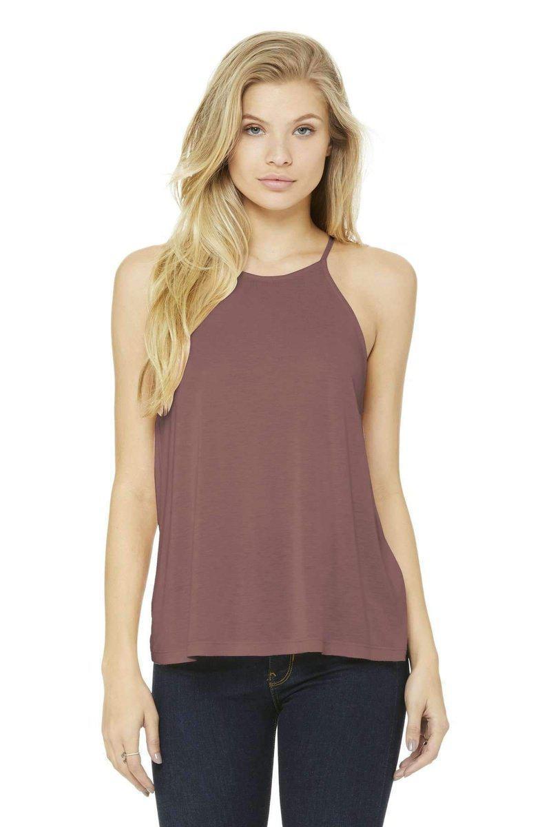 Bella Canvas Tank Tops Bella+Canvas 8809: Women's Flowy High-Neck Tank