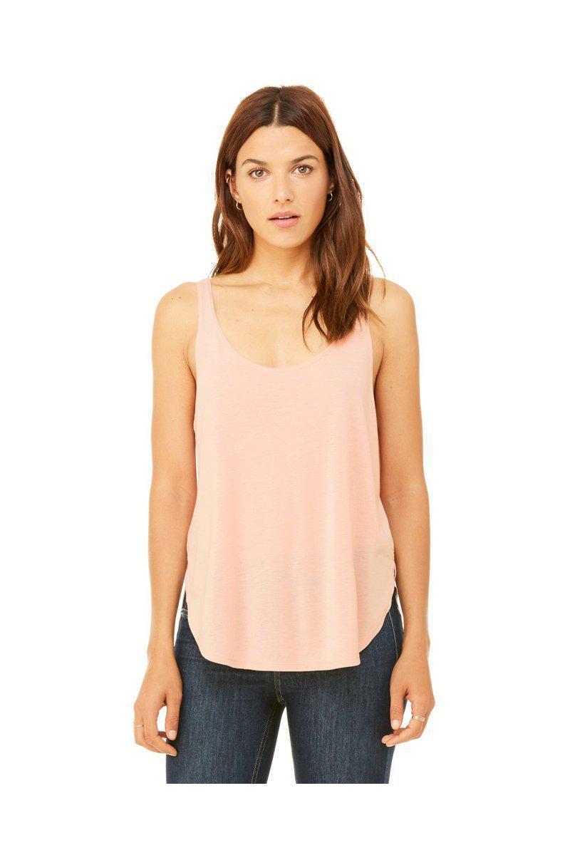 Bella Canvas Tank Tops Bella + Canvas B8802: Flowy Side Slit Tank