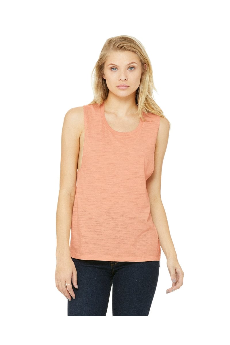 Bella Canvas Tank Tops Bella+Canvas B8803: Ladies' Flowy Scoop Muscle Tank