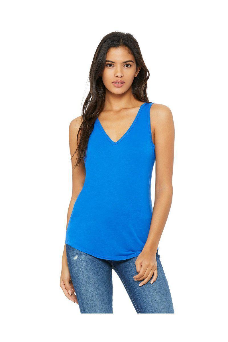 Bella Canvas Tank Tops Bella + Canvas B8805: Ladies' Flowy V-Neck Tank