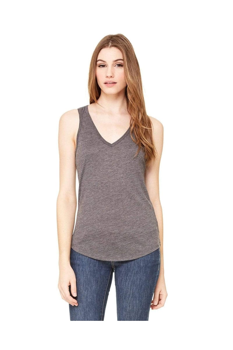 Bella Canvas Tank Tops Bella + Canvas B8805: Ladies' Flowy V-Neck Tank