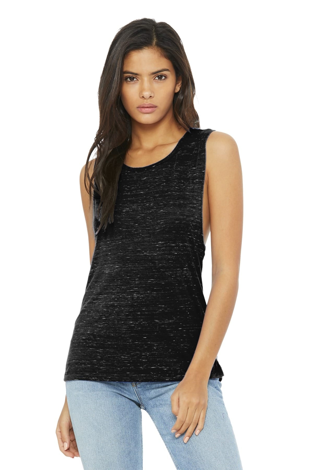 Bella Canvas Tank Tops Bella+Canvas BC8803 Ladies' Flowy Scoop Muscle Tank