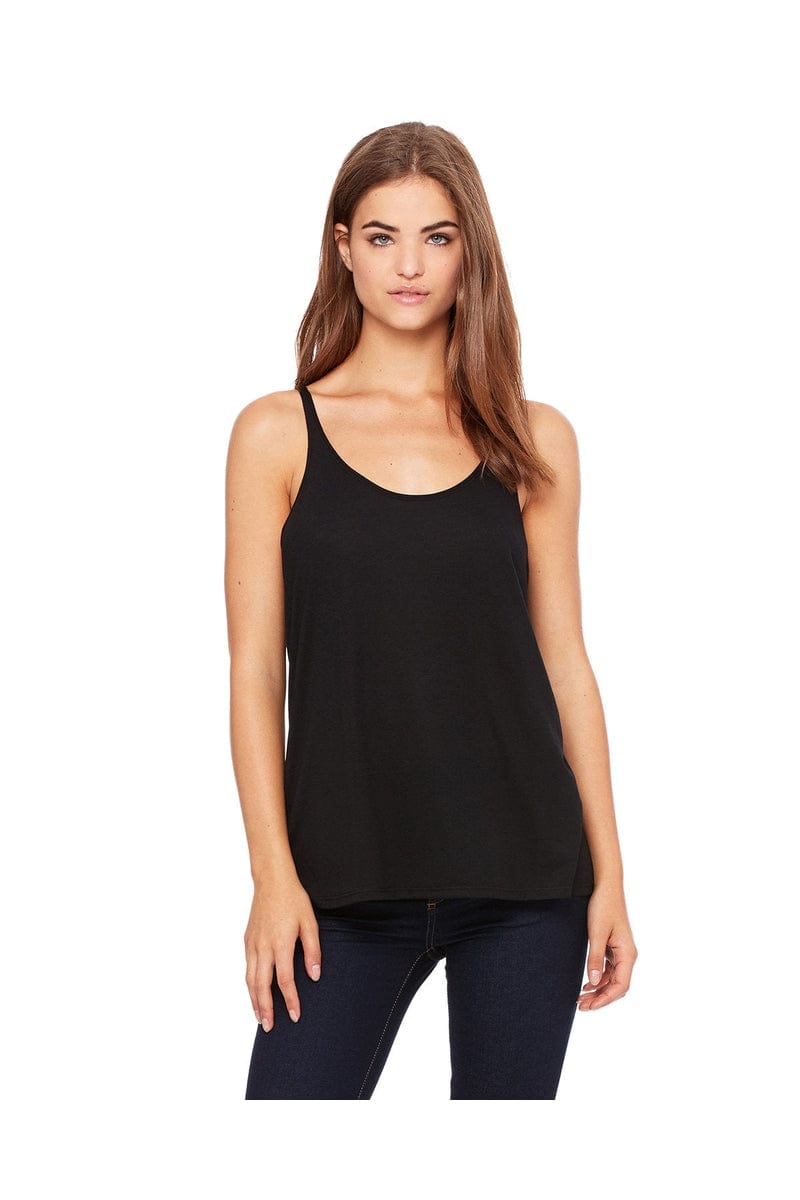 Bella Canvas Tank Tops S / Black Bella+Canvas 8838: Ladies' Slouchy Tank