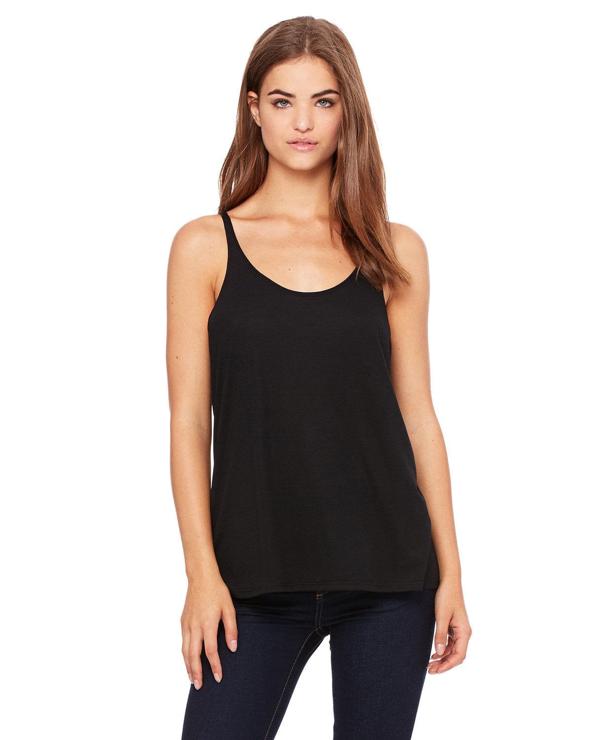 Bella Canvas Tank Tops S / Black Bella+Canvas 8838: Ladies' Slouchy Tank