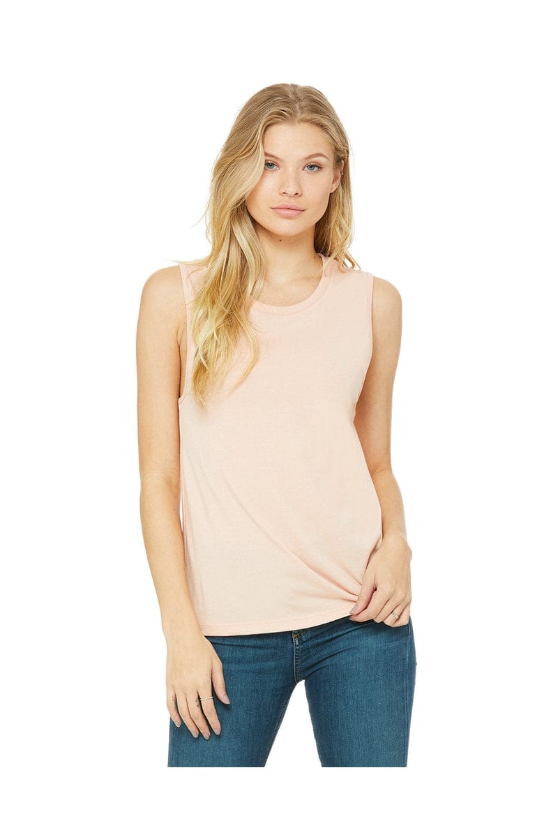 Bella Canvas Tank Tops S / Heather Peach Bella + Canvas B6003: Ladies' Jersey Muscle Tank