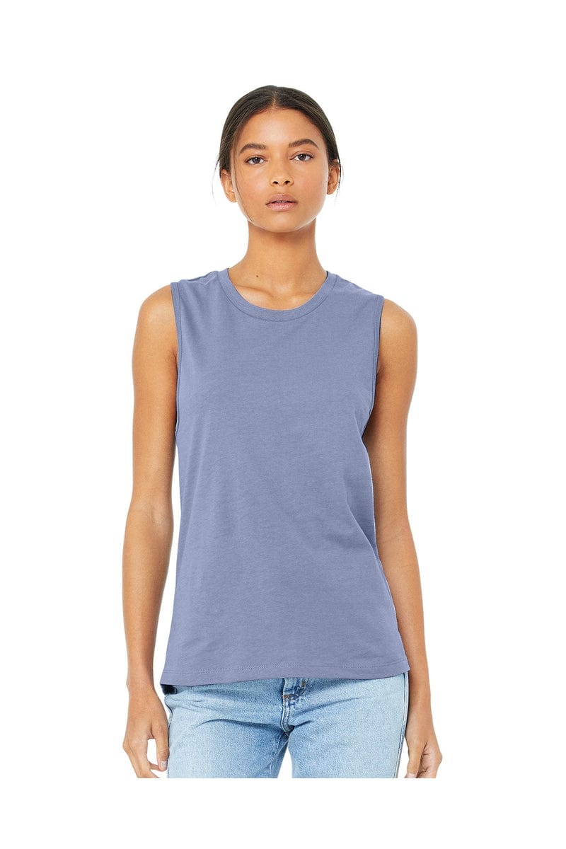Bella Canvas Tank Tops S / Lavender Blue Bella + Canvas B6003: Ladies' Jersey Muscle Tank