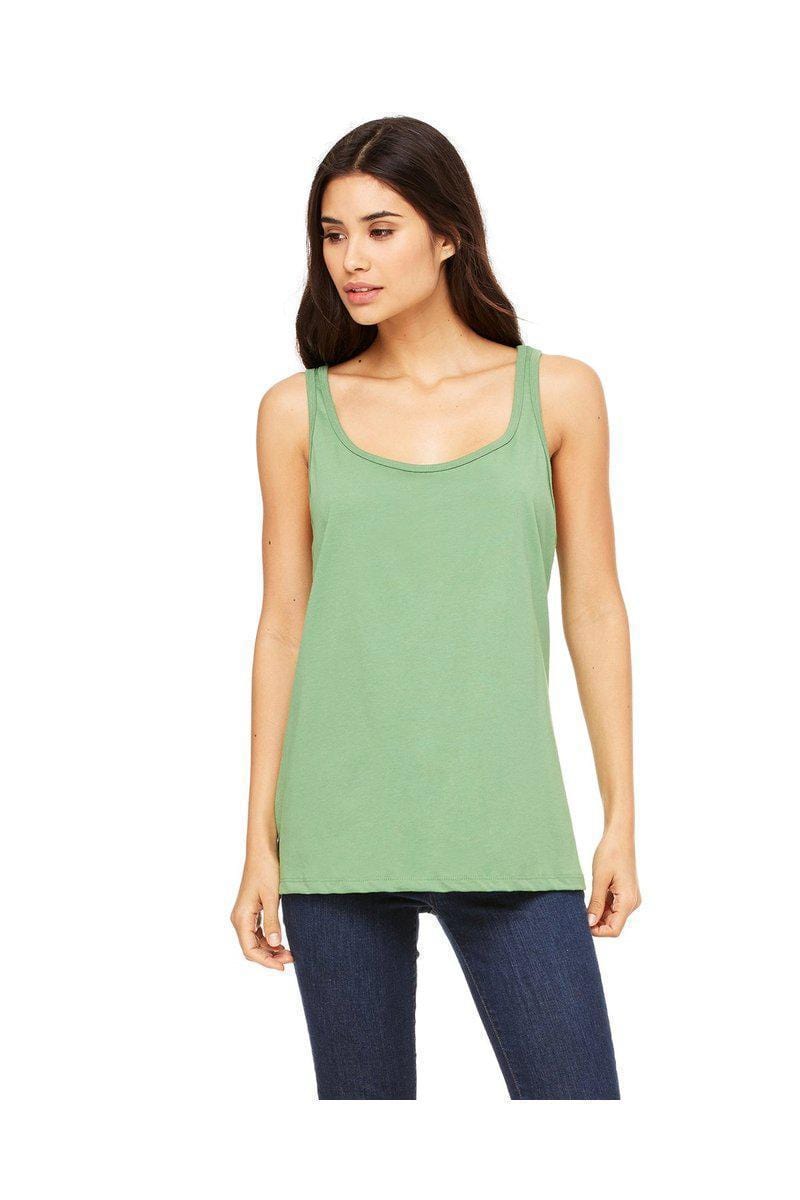 Bella Canvas Tank Tops S / Leaf Bella + Canvas 6488: Ladies Relaxed Jersey Tank