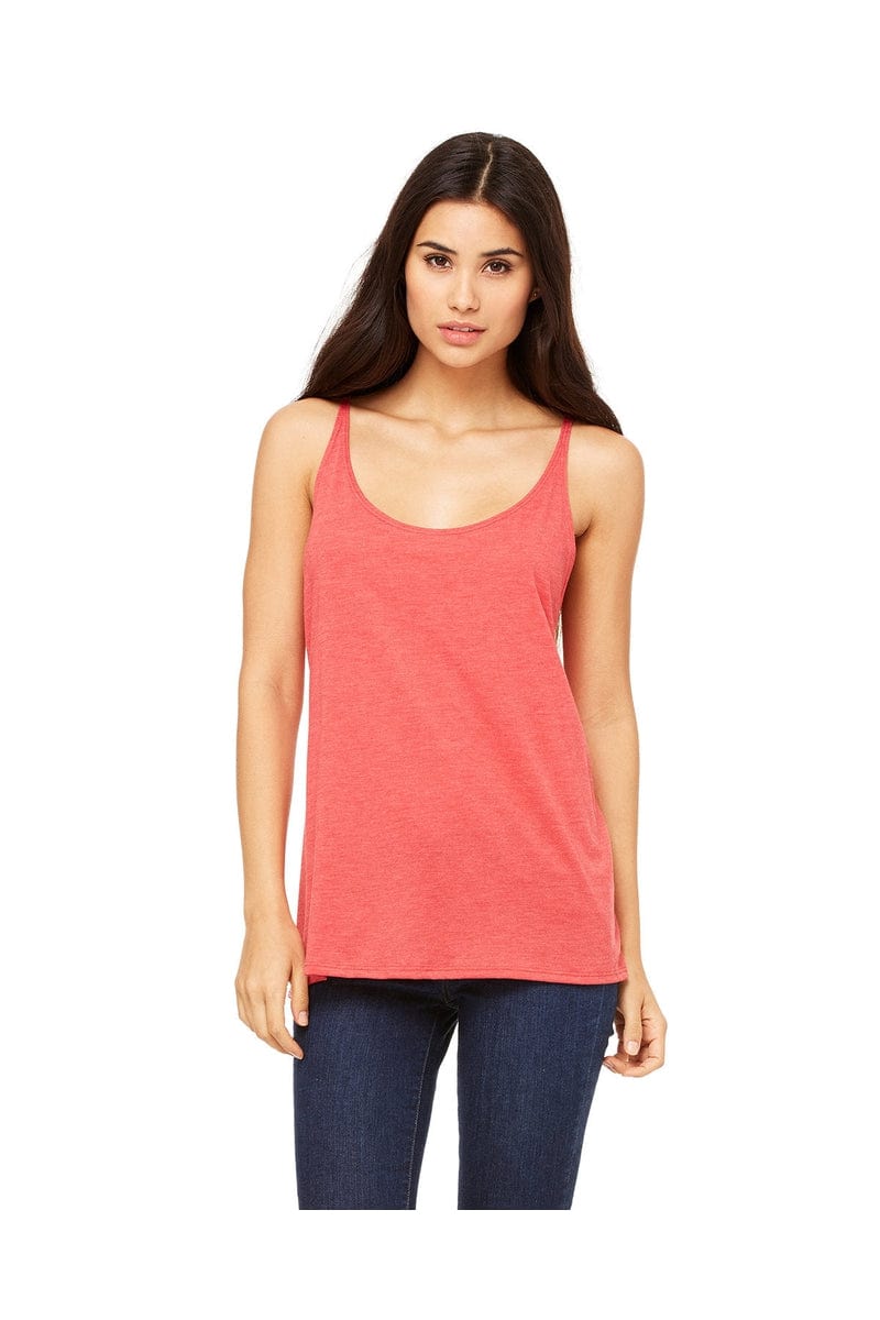 Bella Canvas Tank Tops S / Red Triblend Bella+Canvas 8838: Ladies' Slouchy Tank
