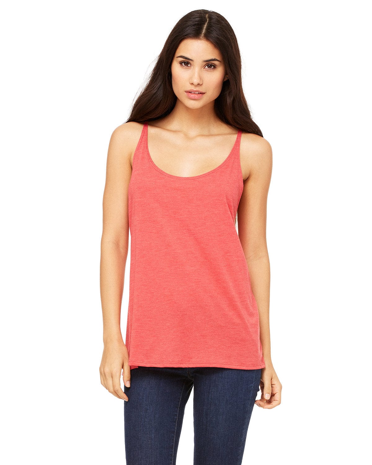Bella Canvas Tank Tops S / Red Triblend Bella+Canvas 8838: Ladies' Slouchy Tank