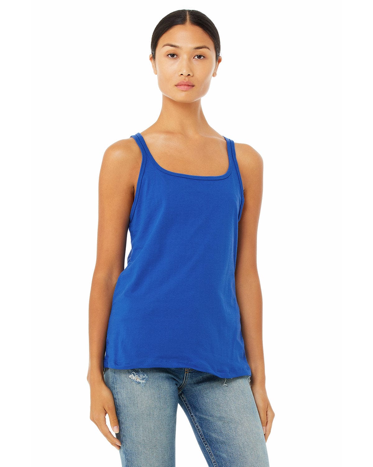Bella Canvas Tank Tops S / True Royal Bella + Canvas 6488: Ladies Relaxed Jersey Tank
